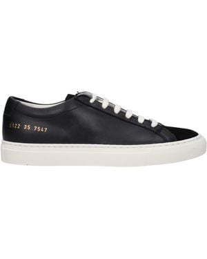 Common Projects Trainers Leather - Black