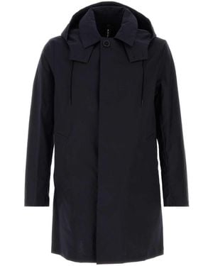 Mackintosh Cotton Cambridge Raincoat - Blue