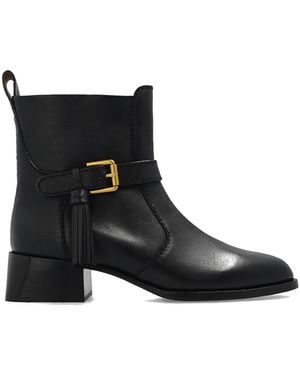 See By Chloé Lory Leder-Stiefeletten - Schwarz