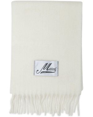 Marni Alpaka-Schal - Weiß