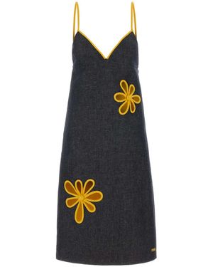 Fendi Abito Denim Double - Blue