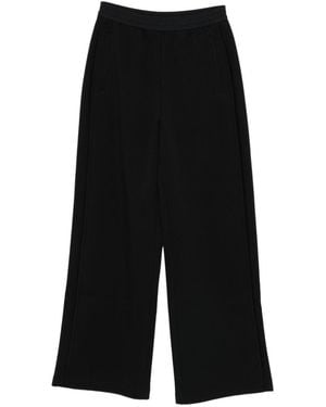 Emporio Armani Cotton Trousers - Black