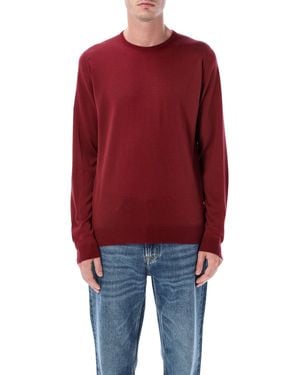 John Smedley Jumpers - Red