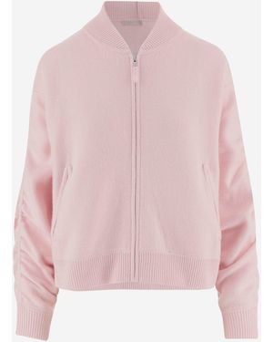 Allude Sweatshirt Van Kasjmiermix - Roze