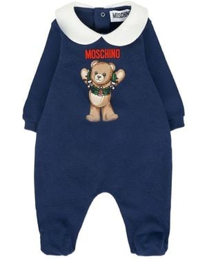 Moschino "Babygrow" Bodysuit - Blue