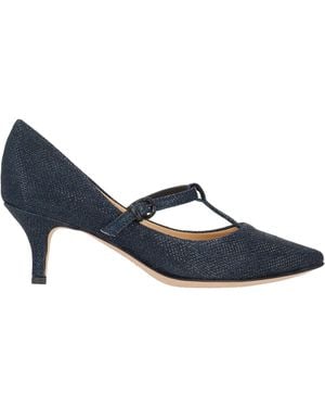 LA ROSE Kitten Heels Pumps - Blue
