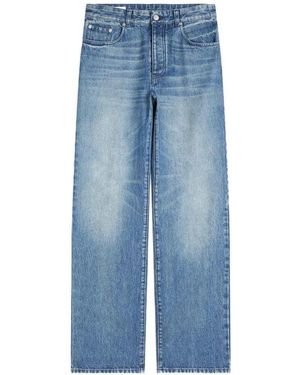 Dries Van Noten Baggy Jeans - Blue