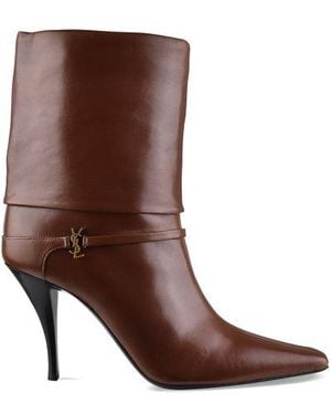 Saint Laurent Niki Boots - Brown