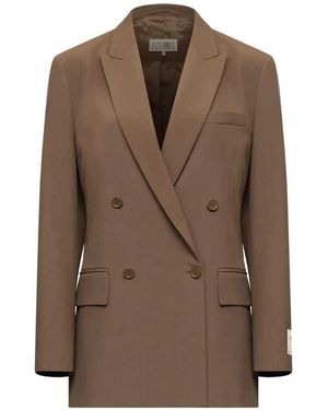 MM6 by Maison Margiela Suit Jacket - Brown