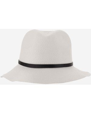 Filippo Catarzi 1910 Paper Blend Hat - White