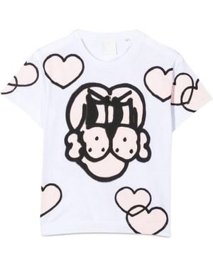 Givenchy Hearts T-Shirt - White