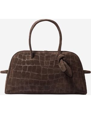 Jacquemus Tourism Bowling Bag - Brown