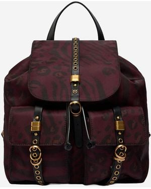 Pinko Nylon Backpack - Purple