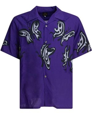 Needles "One-Up" Shirt - Purple