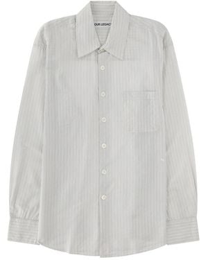 Our Legacy Shirt Above Cotton - White