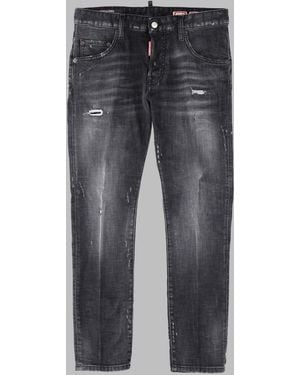 DSquared² Stretch Cotton Jeans - Grey
