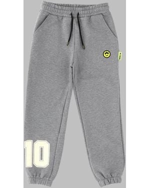 Barrow Kids Fleece Sweatshirt, 100% Cotton - Grey