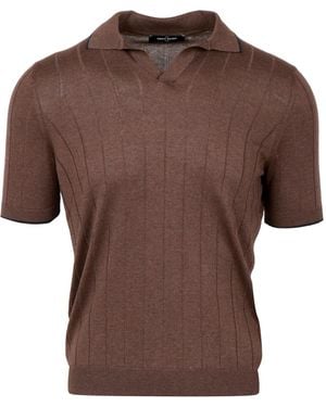 Gran Sasso T Shirts And Polos - Brown