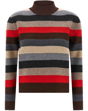 Tory Burch Gestreepte Trui - Rood
