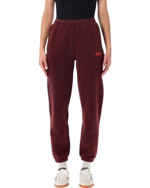 American Vintage Izubird Joggers - Red