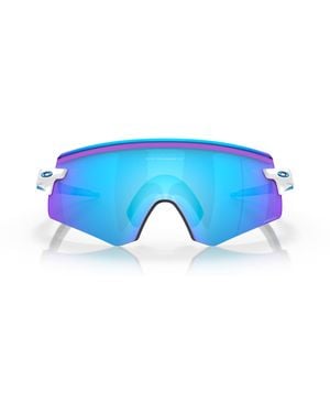 Oakley Encoder - Polierter Weiß / Prizm -Saphir - Blau