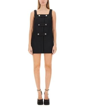 Versace Jellyfish Short Dress - Black