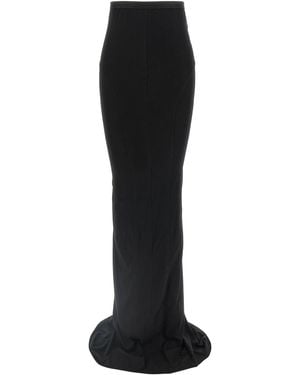 スカート RICK OWENS 'Jersey Lido' skirt Black Rick Owens Jersey Lido Skirt in Black | Lyst