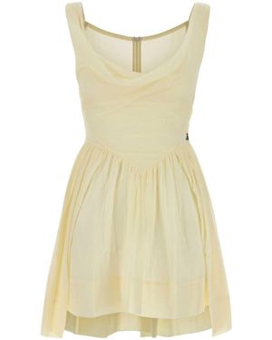 Vivienne Westwood Mini Sunday Dress - Yellow