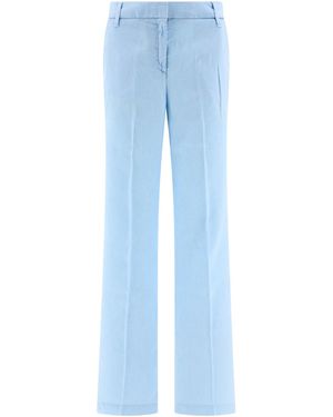 Jacob Cohen Gerade Hose Mit Bügelfalten - Blau