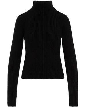 Rick Owens Ehadon Dbl Pullover - Schwarz