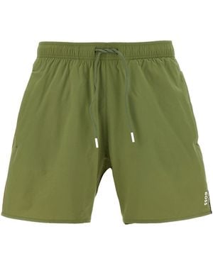 BOSS Iconic Beachwear Verde-Uomo