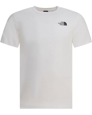 The North Face Vertical Ss Tee T-Shirts - White