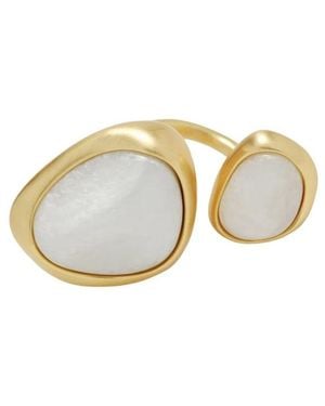 Cult Gaia Acrylic Resin Ring - White