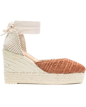 Manebí Wedge Espadrilles - Natur