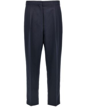 Theory Pantalon de laine théorique - Bleu