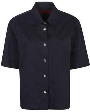 THE LATEST Ben Cotton Shirt - Blue