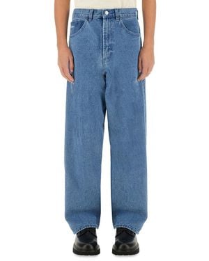 Obey Baggy Fit Jeans - Blue