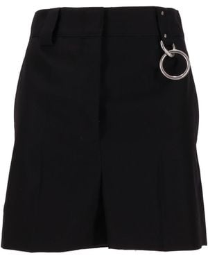 Prada Pantaloni Gabardine - Nero