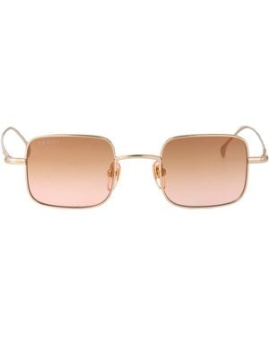 Gucci Metal Sunglasses - Natural
