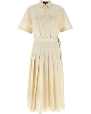 Theory Wrap Jurk - Naturel