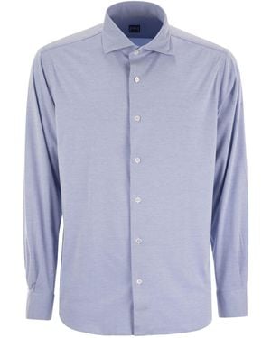 Fedeli Giorgio Techno Jersey Shirt - Blue