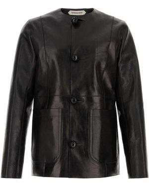 NAMACHEKO Leather Jacket - Black