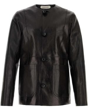 NAMACHEKO Leather Jacket - Black