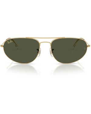 Ray-Ban Zonnebril Rb3945 919631 Goud Legend/groen Unisex