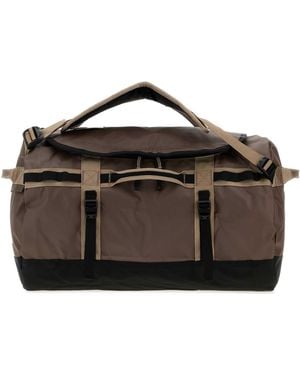 The North Face Fabric Duffel Base Camp S Travel Bag - Brown
