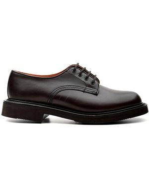 Tricker's Tricker 's Platte Schoenen - Zwart
