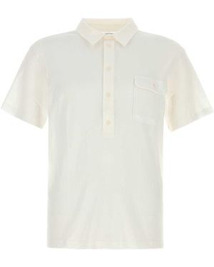 GIMAGUAS Cotton Tristan Polo Shirt - White