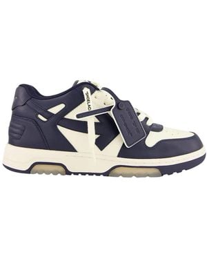 Off-White c/o Virgil Abloh Out Of Office Coue de veau - Bleu