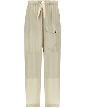 Dries Van Noten Pannoch Pantaloni Grigio-Uomo - Neutro