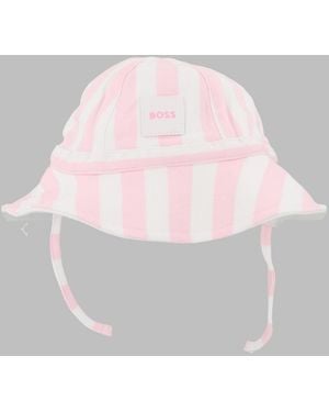 BOSS Girls Cotton Sun Hat - Grey
